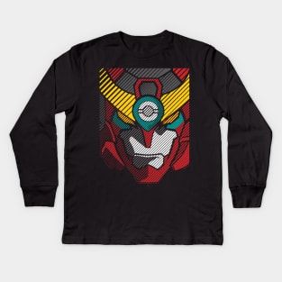 093 Gurren Lagann Full Kids Long Sleeve T-Shirt